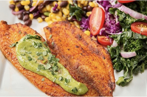 Chile Lime Baked Tilapia