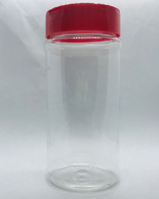Spice Jar-Plastic/Redtop - 16 oz